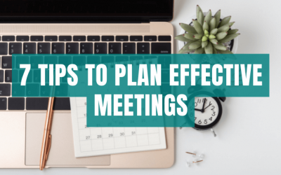 7 tips to plan effective meetings