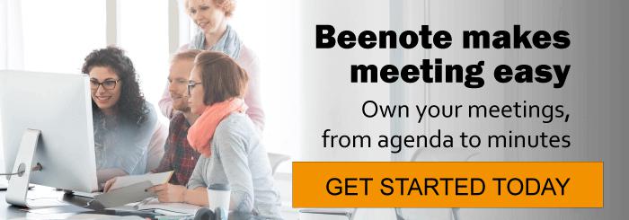 Beenote makes meeting easy get started today