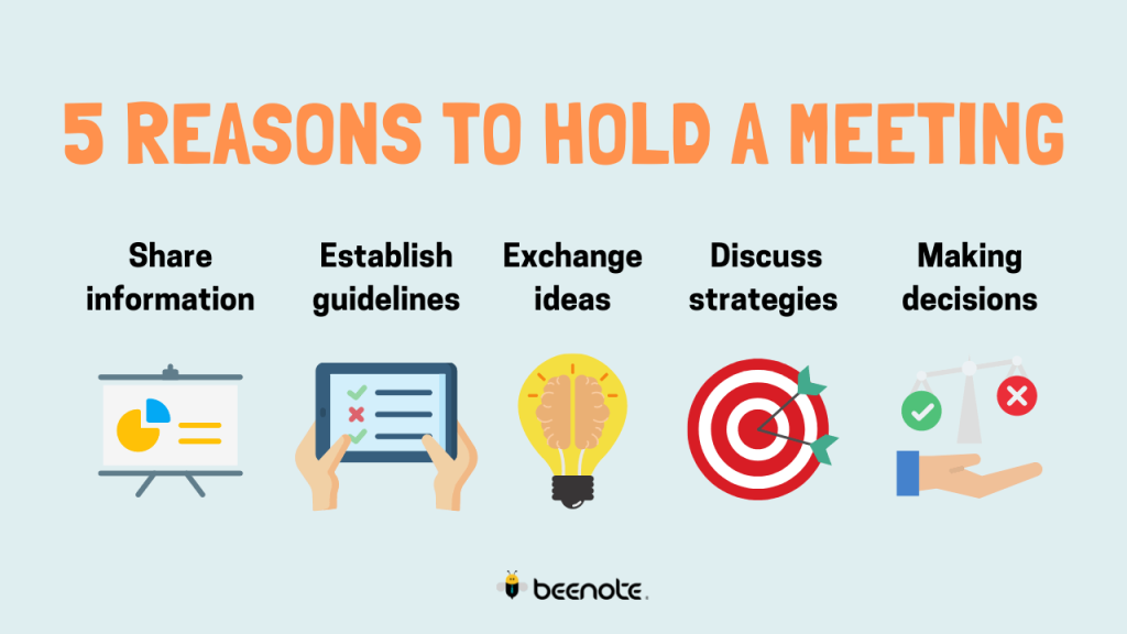 5 reasons to hold a meeting