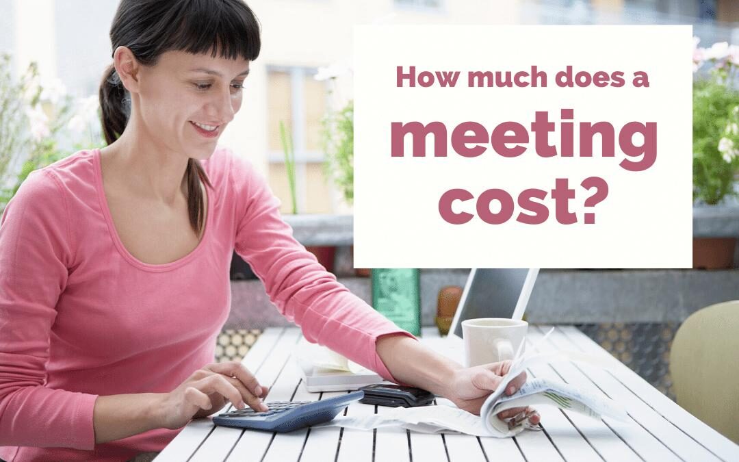 Calculate the cost of your meetings with this meeting cost calculator