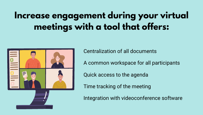 Engagement during meeting