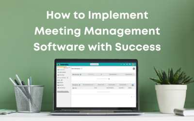 How to Implement Meeting Management Software with Success