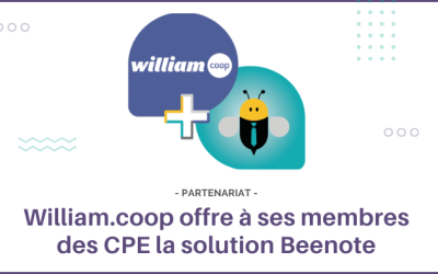 William.coop offre maintenant à ses membres du réseau des CPE la solution Beenote